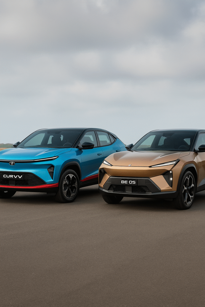 Tata Curvv EV vs Mahindra BE.05